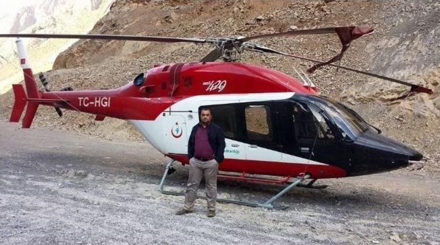 Helikopterin Karayoluna Acil İniş Yapması