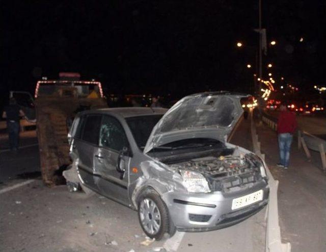 Tekirdağ&rsquo;da Zincirleme Kaza: 6 Yaralı 1