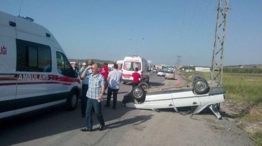 Bursa&rsquo;da Trafik Kazası: 7 Yaralı