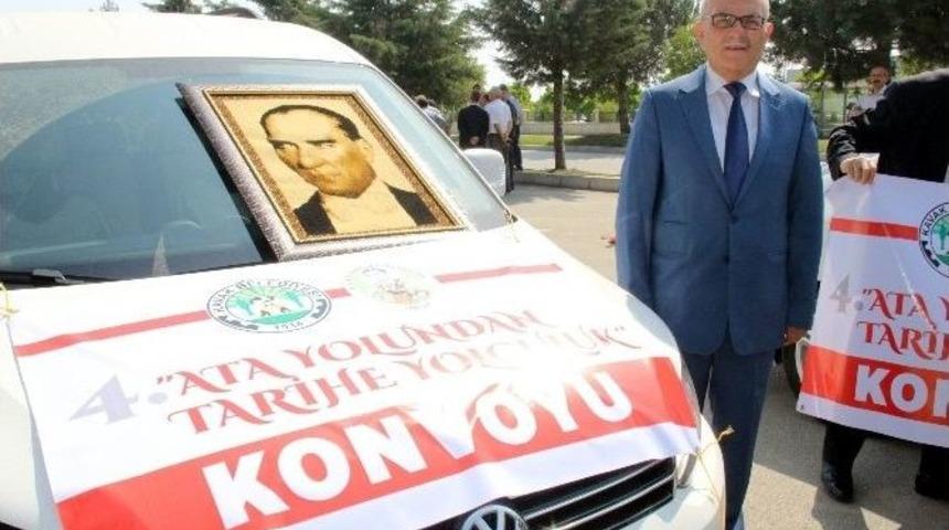 Samsun&rsquo;da "ata Yolunrda Tarihe Yolculuk Konvoyu"