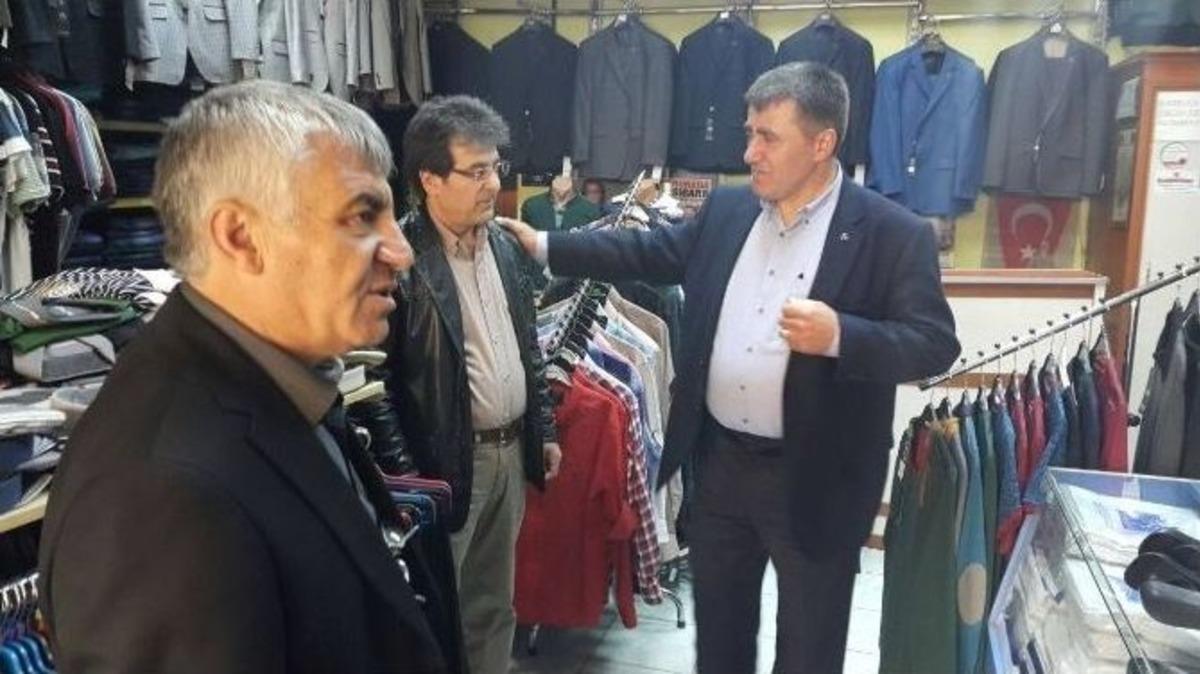 Mhp Adayları &Ccedil;imen Ve Hızarcı G&uuml;rc&uuml; Kapı&rsquo;da Se&ccedil;menle Bir Araya Geldi