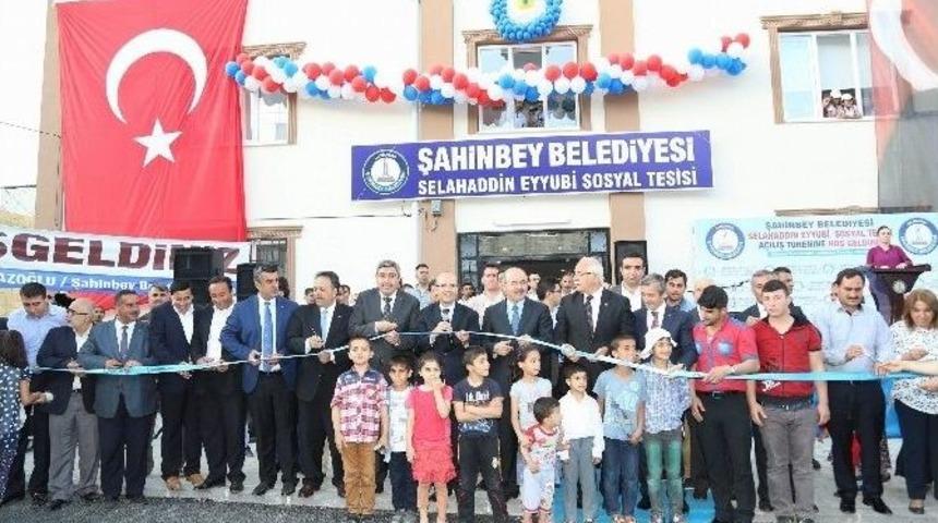 Şahinbey Belediyesi&rsquo;nin 72. Sosyal Tesisi A&ccedil;ıldı