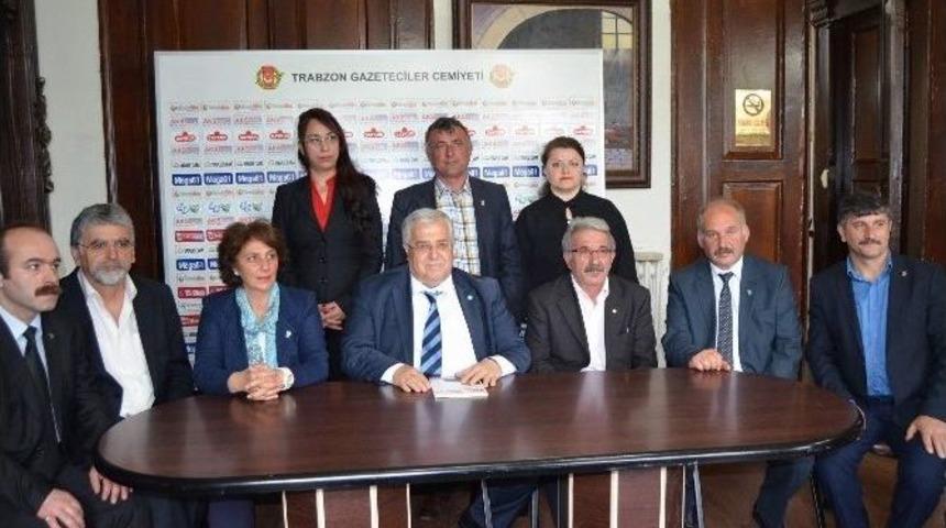 Dsp Genel Başkanı Masum T&uuml;rker Trabzon&rsquo;da
