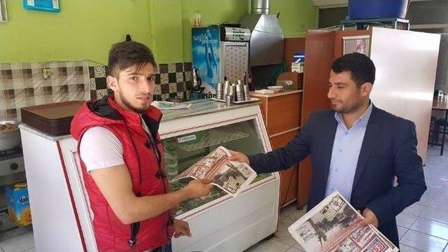 Muradiye’de ‘eski Türkiye’ Gazetesi Dağıtımı