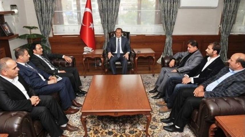 Vişad&rsquo;dan Vali Taşyapan&rsquo;a Ziyaret