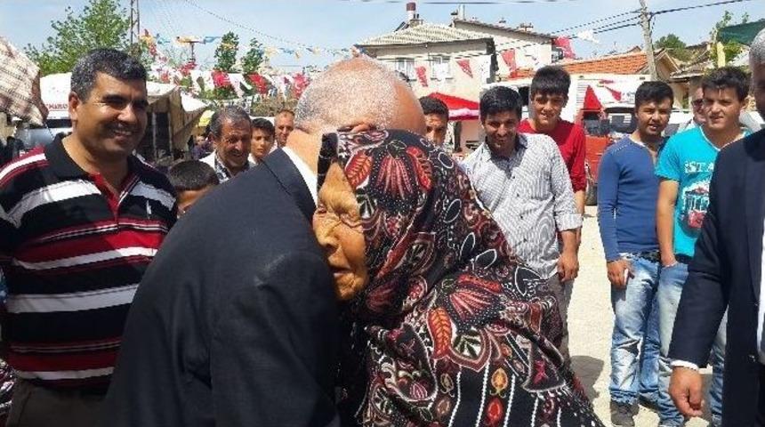 Mhp Adayı G&ouml;nen, Bozkır&rsquo;da Hemşehrileri İle Buluştu