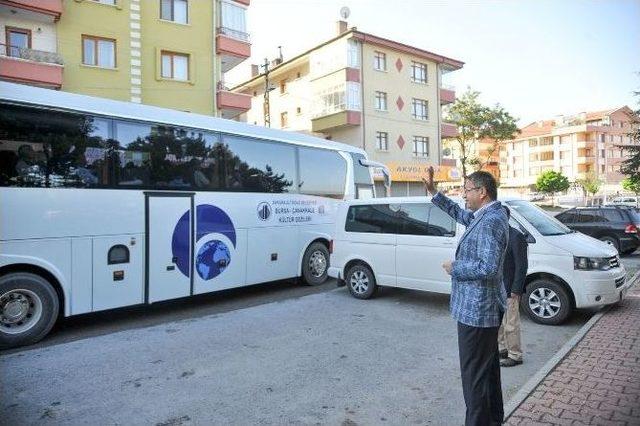 Başkan Tiryaki’den Sevgi Dolu Uğurlama