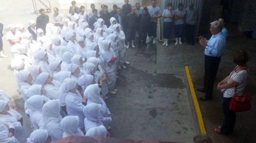 Zafer Teber İş&ccedil;iler İle Bir Araya Geldi