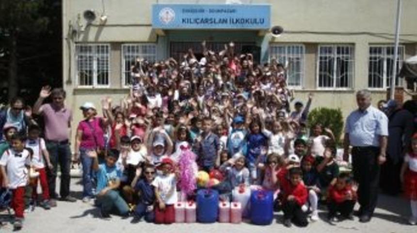 Odunpazarı&rsquo;nın Okullar Arası Atık Yağ Toplama Kampanyası