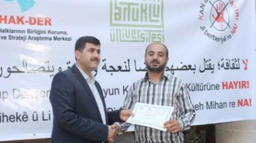 İha&rsquo;ya Teşekk&uuml;r Ve Katılım Belgesi