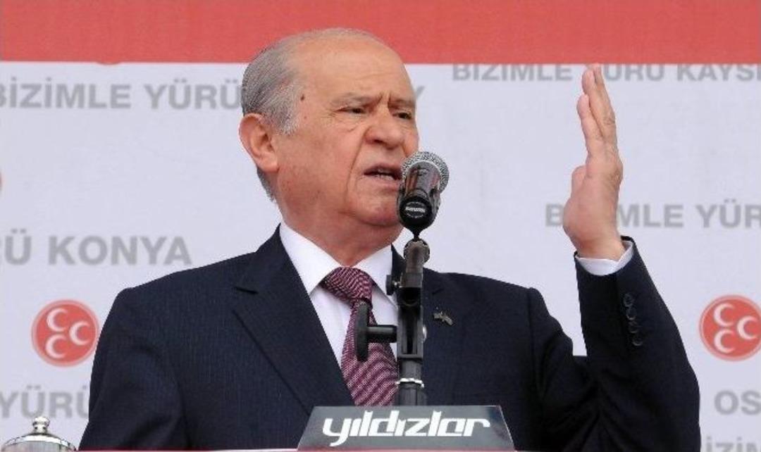 Mhp Genel Başkanı Devlet Bah&ccedil;eli:
