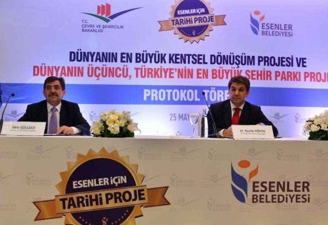 Esenler&rsquo;in Tarihi Projesinin Protokol&uuml; İmzalandı