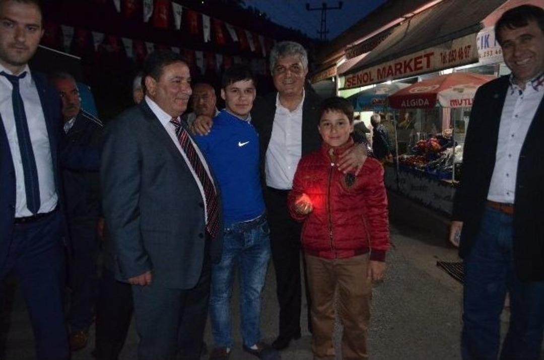 Ak Parti Trabzon Milletvekili Adayı G&uuml;nnar, Kaş&uuml;st&uuml;&rsquo;n&uuml; Gezdi