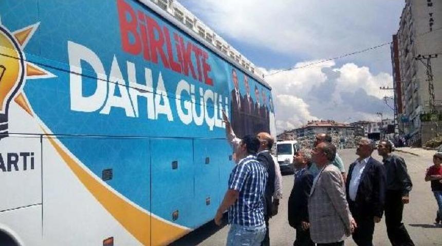 Batman'da Ak Parti Se&ccedil;im Otob&uuml;s&uuml;ne Silahlı Saldırı