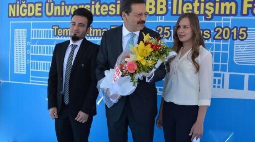 Tobb Başkanı Hisarcıklıoğlu: Zengin Olmanın Yolu Girişimcilikten Ge&ccedil;iyor