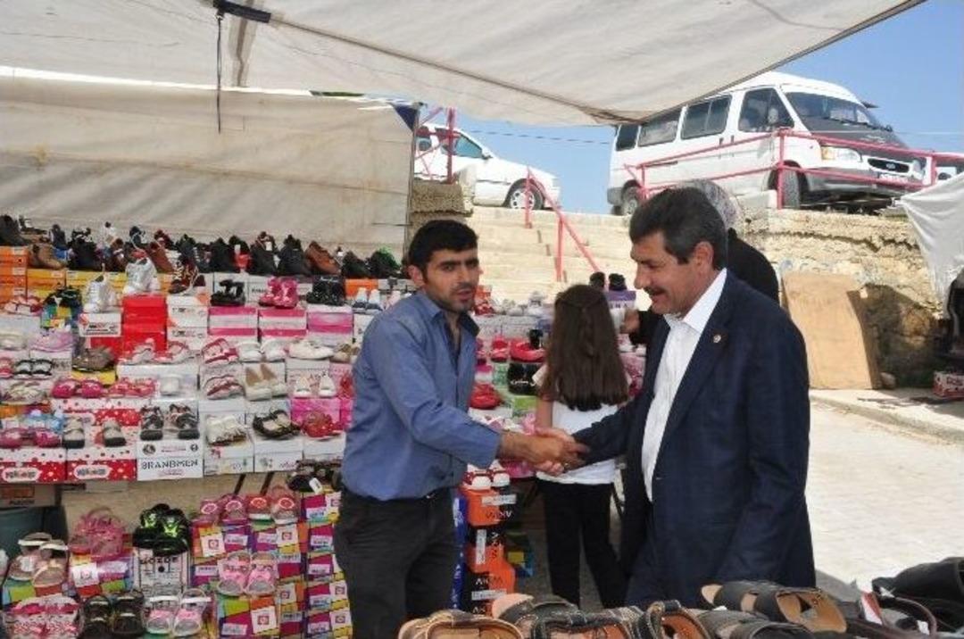 Milletvekili Adayı &Uuml;r&uuml;n Se&ccedil;im &Ccedil;alışmalarını S&uuml;rd&uuml;r&uuml;yor