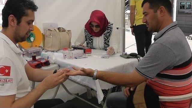 Konya Kızılay, Kulu İlçesinde Kan Alımına Başladı 1