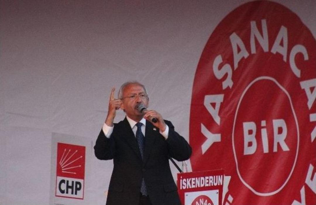 Chp Genel Başkanı Kılı&ccedil;daroğlu Hatay&rsquo;da