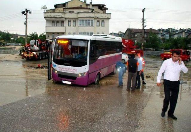 Kastamonu'da Yağmur Etkili Oldu