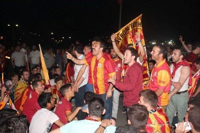 Tekirdağ’da Galatasaray’ın Şampiyonluk Kutlaması