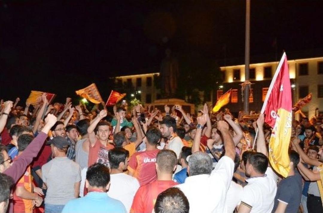 Malatya&rsquo;da Galatasaray Coşkusu