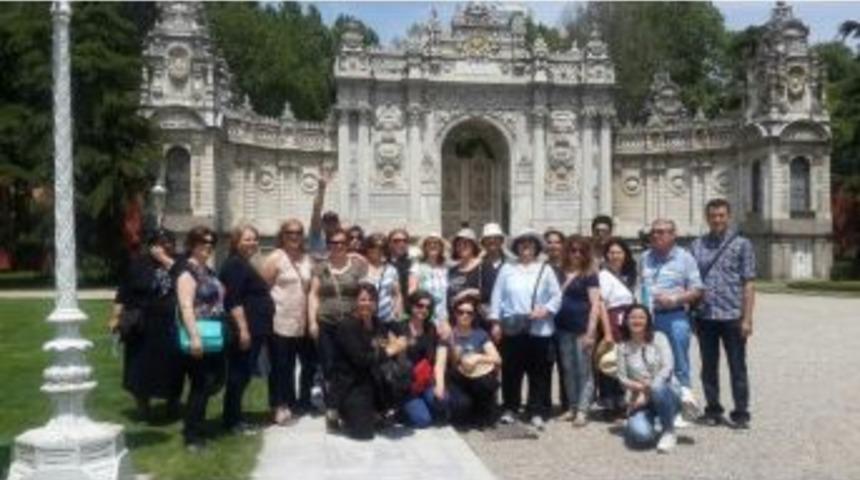 Ahi Kadınları İstanbul Turu D&uuml;zenledi