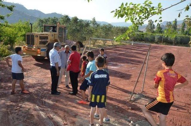 Dalaman Belediyesi’nden Mini Futbol Sahası