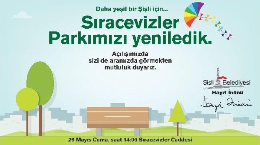 Şişli&rsquo;de Parklar Yenileniyor