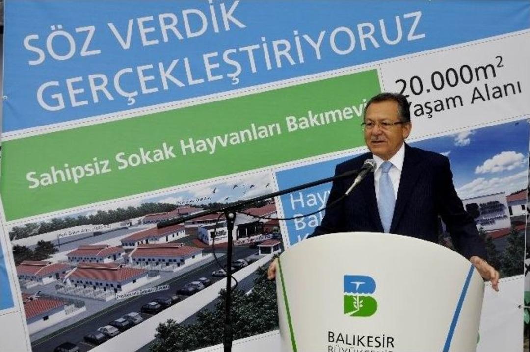 T&uuml;rkiye&rsquo;nin En B&uuml;y&uuml;k Hayvan Bakımevinde Temel Atıldı