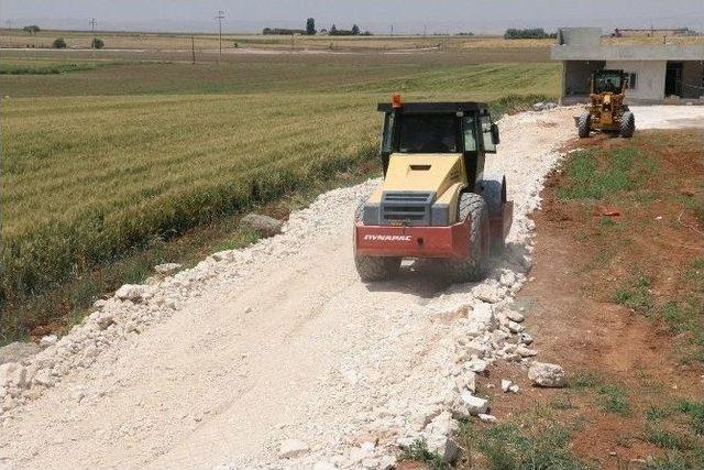 Haliliye Belediyesi’nden Yol Yapım Çalışmaları