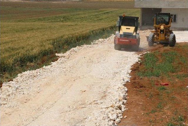 Haliliye Belediyesi’nden Yol Yapım Çalışmaları