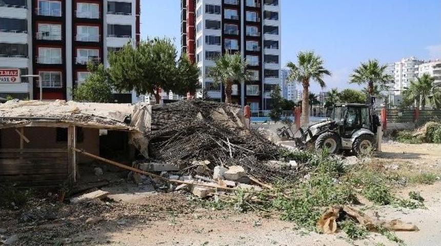 Mezitli&rsquo;de Yol &Ccedil;alışmaları Devam Ediyor