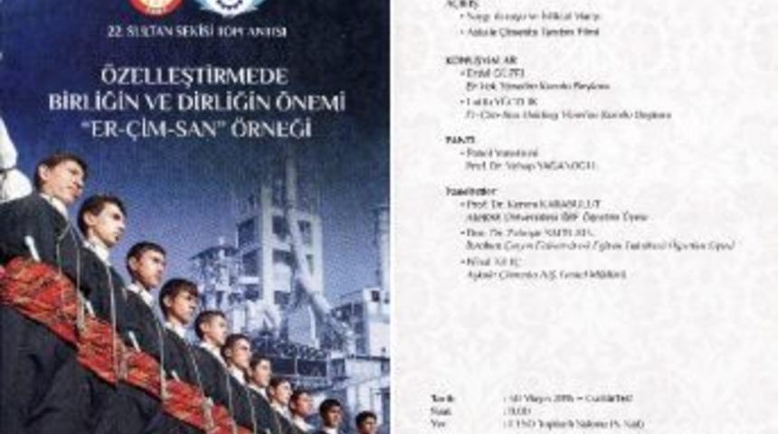 Sultan Sekisi&rsquo;nde, &ldquo;er-&ccedil;im-san&rdquo; Anlatılacak