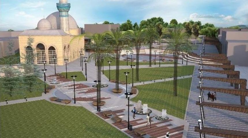 637 Yıllık Yeşil Cami &Ouml;zg&uuml;n Kimliğine Kavuşuyor