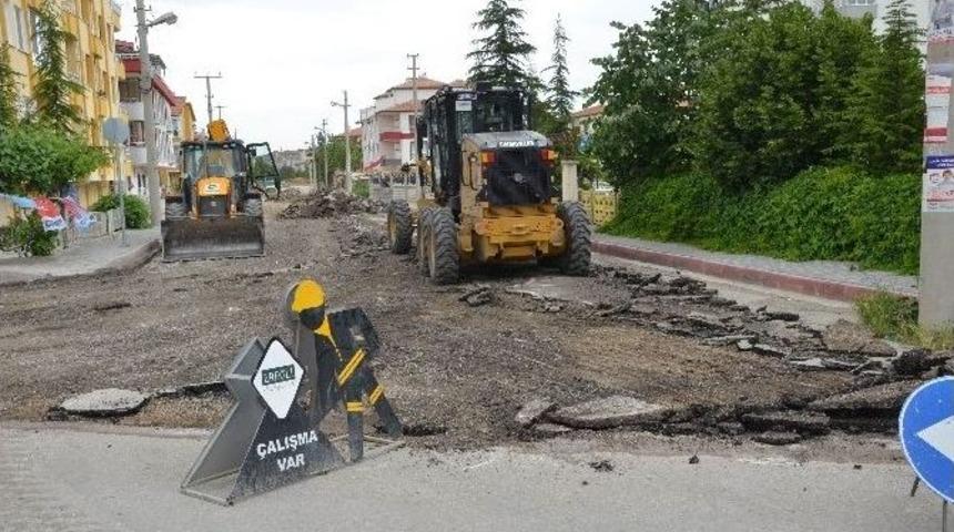 Ereğli Eti Mahallesinde Asfalt İ&ccedil;in Zemin Hazırlanıyor