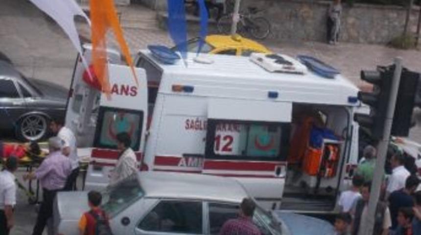 Malatya&rsquo;da Trafik Kazası: 1 Yaralı