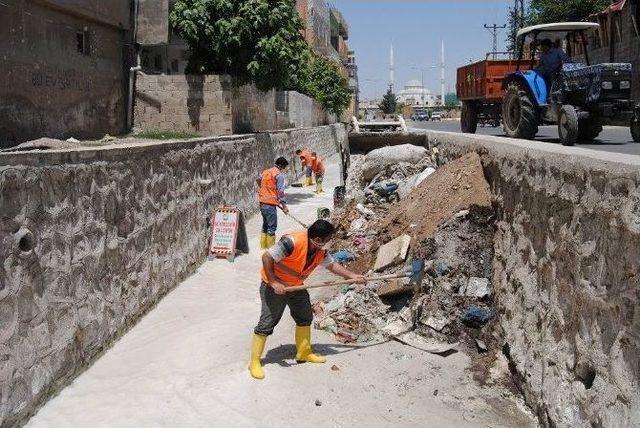 Şanlıurfa’da Dere Temizliği