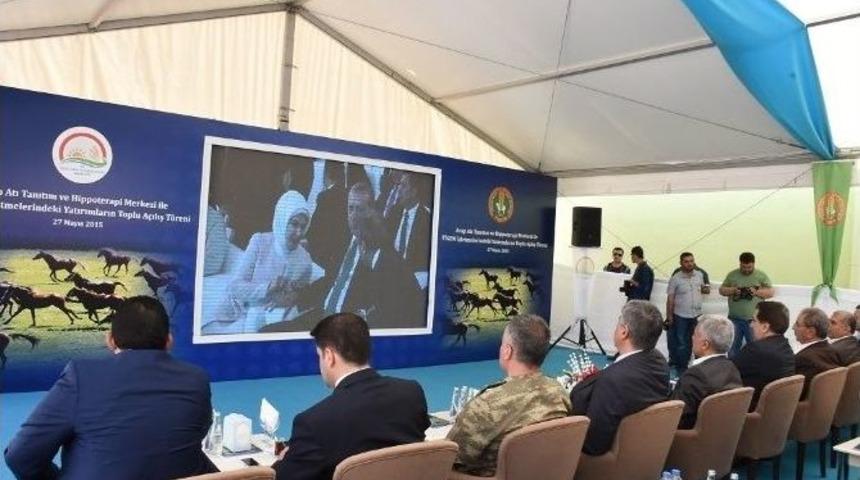 Cumhurbaşkanı Erdoğan Canlı Bağlantıyla Ceylanpınar&rsquo;daki A&ccedil;ılışa Katıldı