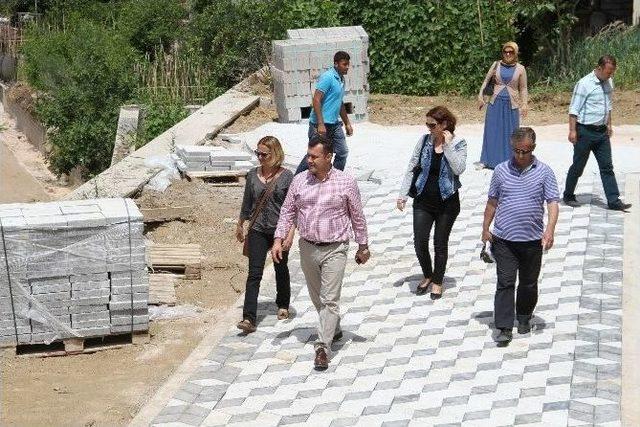 Alanya’da Sak Irmağı Kenarına Park Ve Sosyal Alanlar Yapılıyor