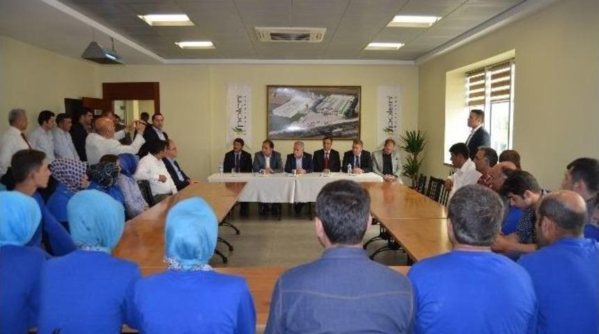 &Uuml;nl&uuml; Sanayici Ersan Atılgan&rsquo;dan Berber&rsquo;e &Ouml;vg&uuml;: