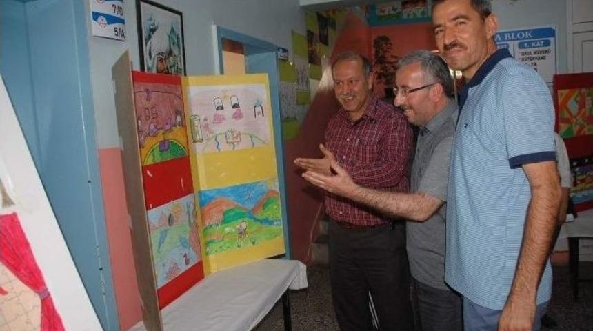 &Ouml;ğrencilerden Yılsonu Sergisi