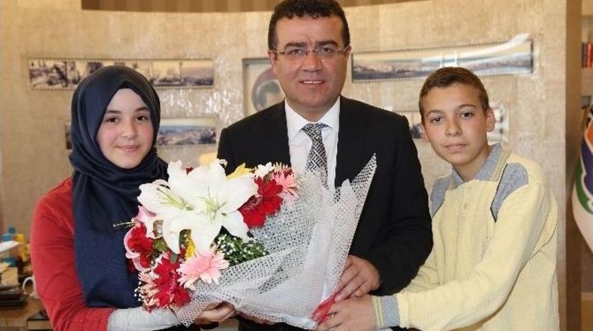 Taş&ccedil;ı, &Ouml;ğrencileri Ağırladı