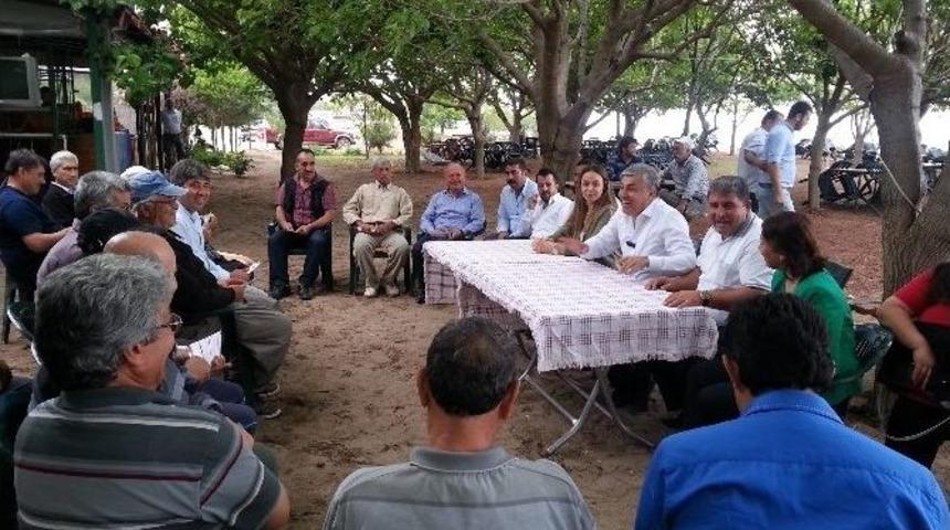 Mhp&rsquo;li Adayların &Ccedil;ıralı Ve Tekirova&rsquo;da Halkla Buluşması