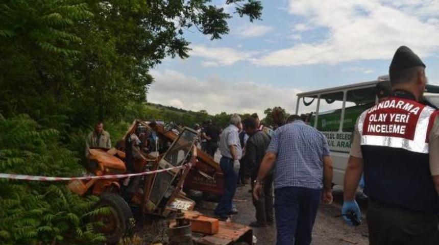 Tanker- Trakt&ouml;r &Ccedil;arpıştı; 3 &Ouml;l&uuml;