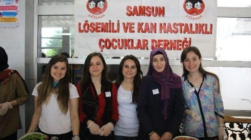 Om&uuml;&rsquo;l&uuml; &Ouml;ğrencilerden L&ouml;semili &Ccedil;ocuklar İ&ccedil;in Kermes