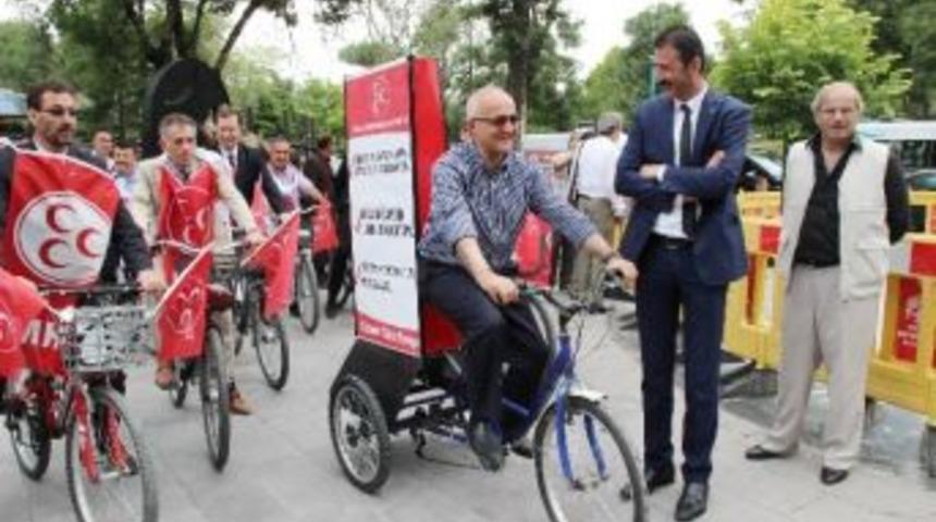Mhp&rsquo;li Adaydan Bisikletli Se&ccedil;im &Ccedil;alışması