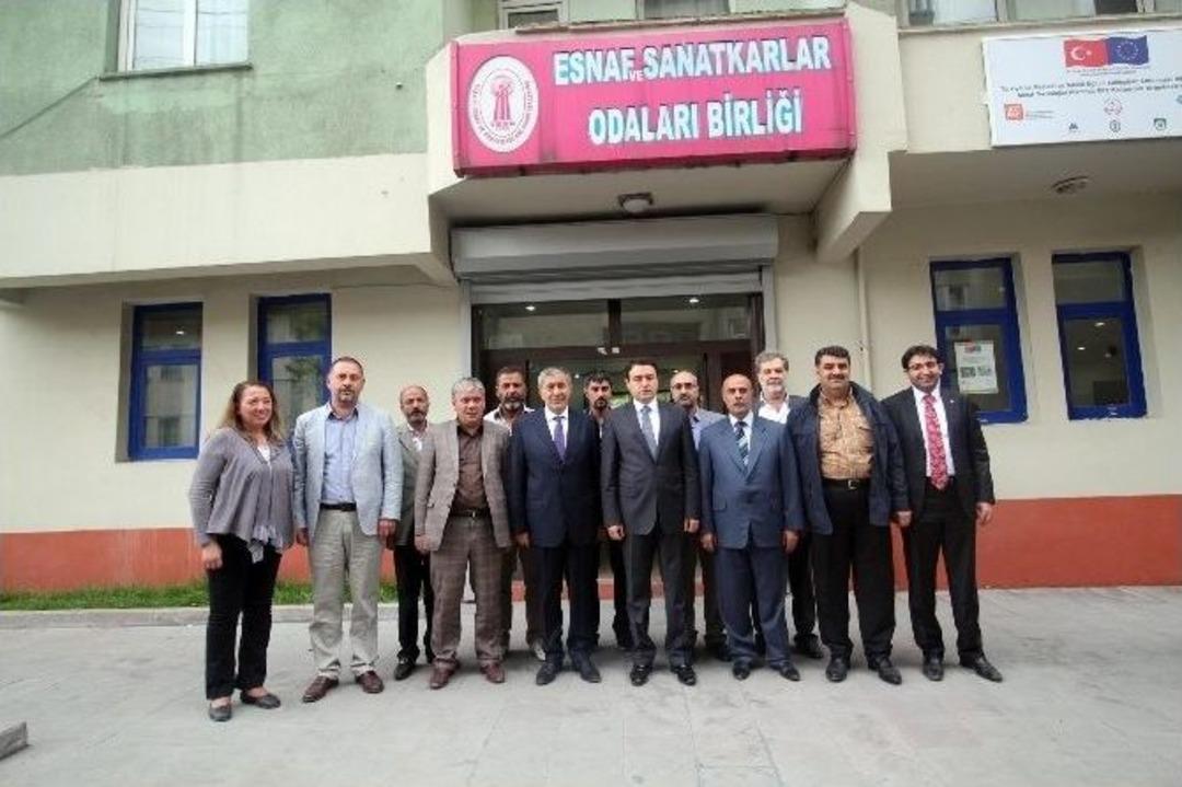 Vali Işın&rsquo;dan Oda Ziyaretleri