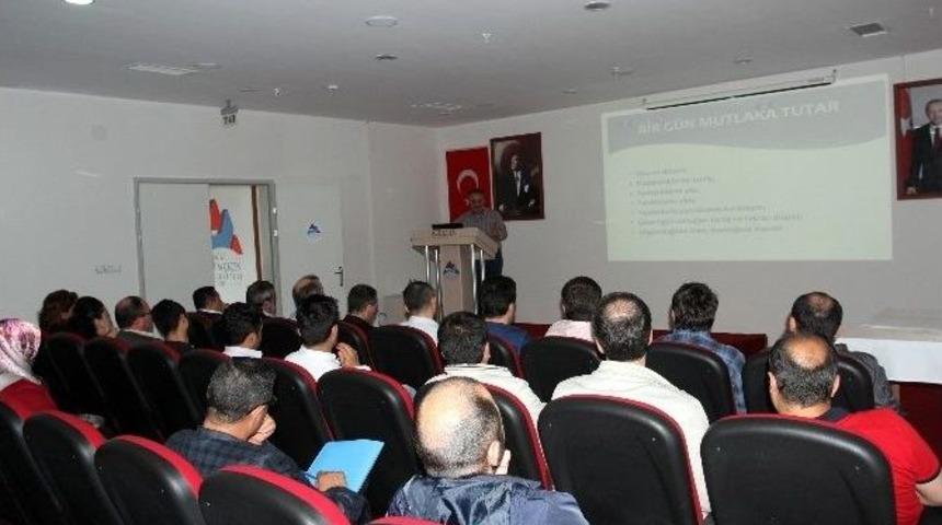 Ağrı&rsquo;da T&uuml;bitak 1001 Proje Eğitimi