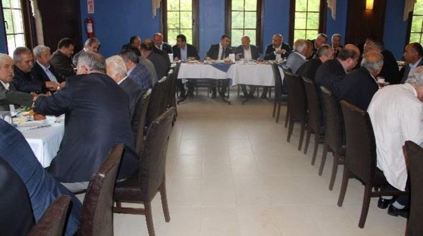 Kahveci Ve Namal, Muhtarlarla Bir Araya Geldi