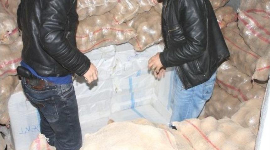 Yozgat&rsquo;ta 105 Bin Paket Ka&ccedil;ak Sigara Ele Ge&ccedil;irildi